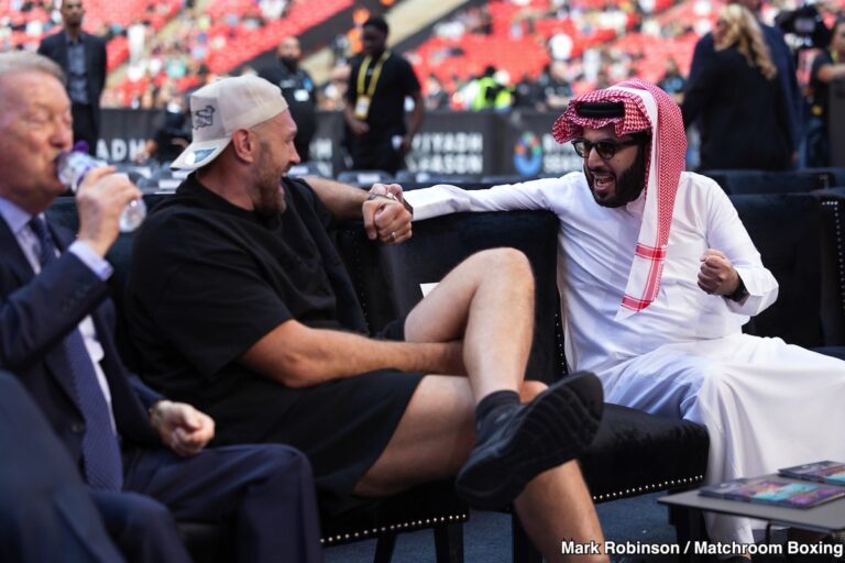 Turki Alalshikh Pressures Fury To “Deliver The Job” Against Usyk In Rematch