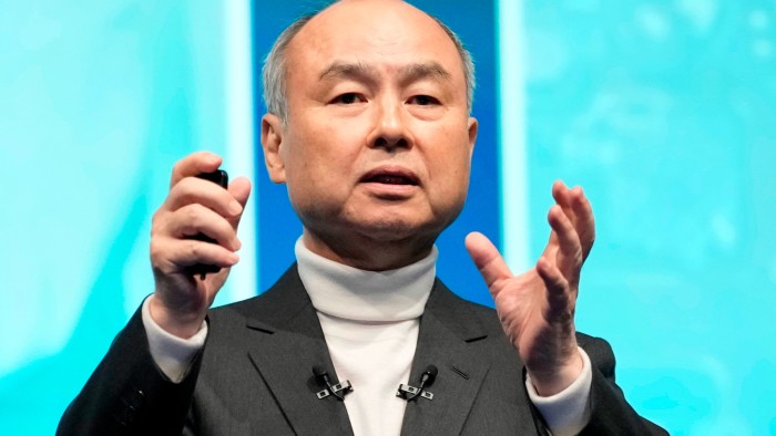 Japan’s SoftBank pledges $100bn investment in US