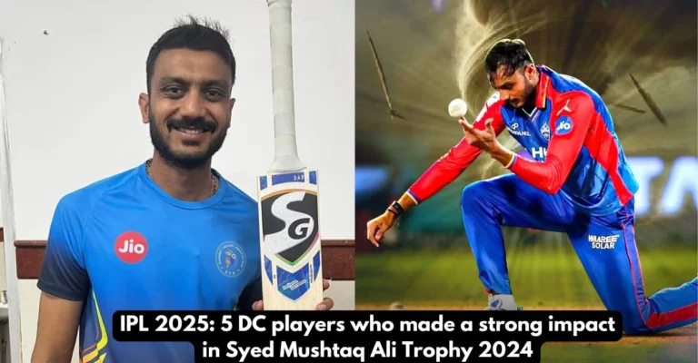 IPL 2025: 5 DC players who made a strong impact in Syed Mushtaq Ali Trophy 2024