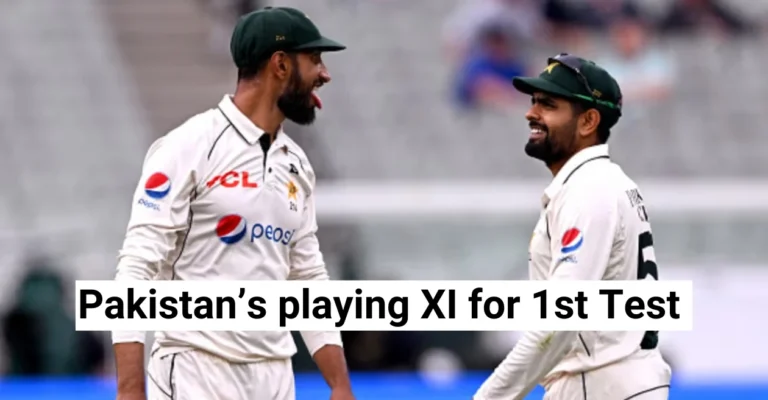 Pakistan unveils playing XI for the Boxing Day Test against South Africa