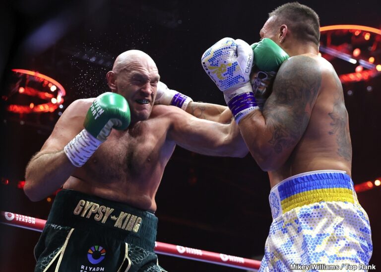 Lewis Claims Fury Was “Playing” When Hurt By Usyk, Praises Referee’s Decision