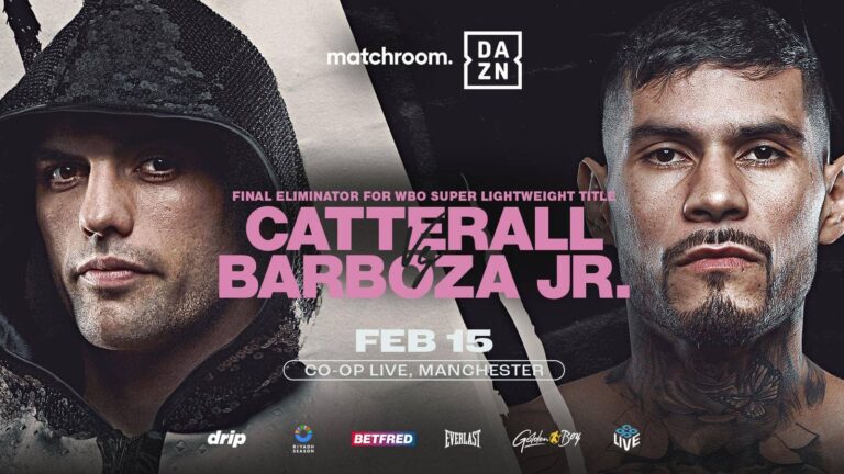 WBO Title On The Line? Hearn’s Wish For Catterall Vs. Barboza Jr. Fight