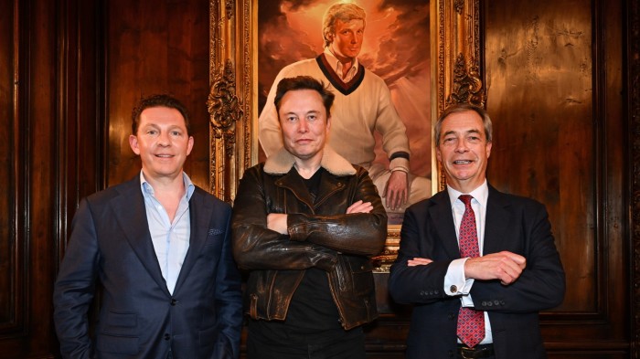 Musk giving ‘serious thought’ to donating to Reform UK, says Farage