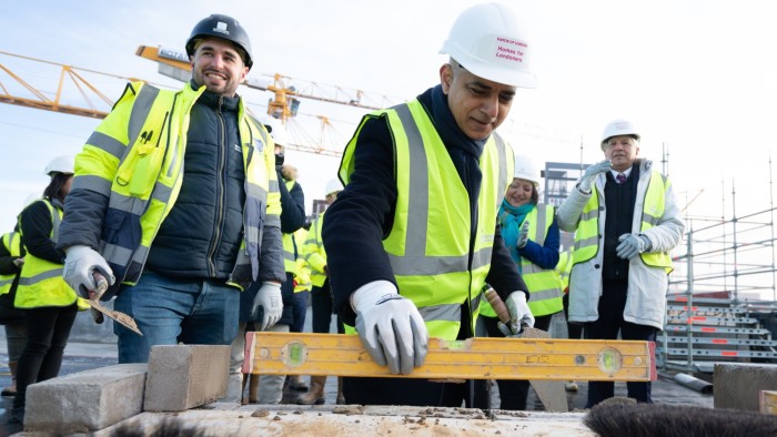 Sadiq Khan’s London housing fund may need bailout, auditors warn